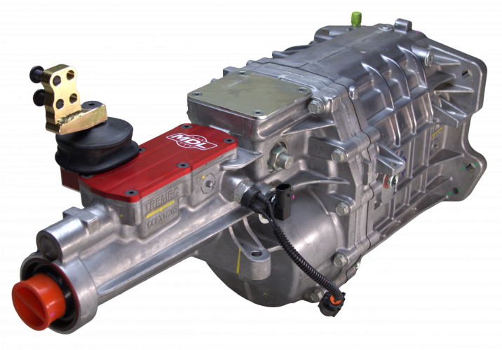 MDL Tremec GM TKX 17722 Road Race 5-spd, Side, Rear Socket, 1.0"-1.5" BWD Offset